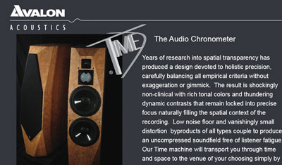 Avalon Acoustics Time