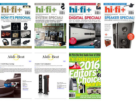 REVIEWS OF AUDIOFREAKS PRODUCTS IN THE AUDIO PRESS