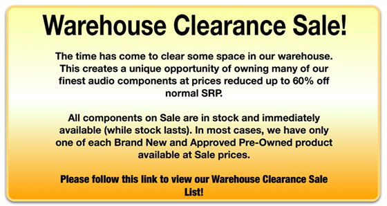 WAREHOUSE CLEARANCE SALE 2016
