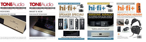 RECENT REVIEWS OF AUDIOFREAKS PRODUCTS IN THE UK AND INTERNATIONAL MEDIA