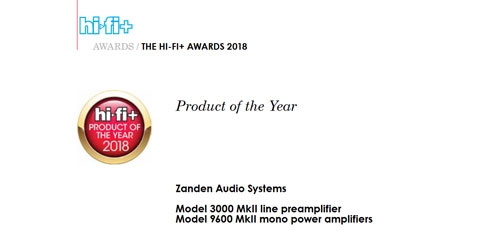 HiFi+ Awards 2018