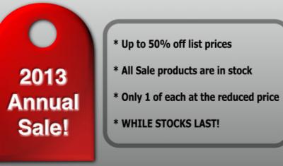 2013 Annual Sale