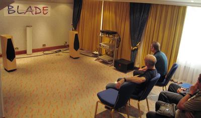 Avalon Ascendant loudspeakers, Karan Acoustics KA L line preamplifier and KA S 270 power amplifier in the Blade Audio suite*