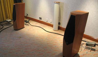 Avalon Indra loudspeakers in The Audio Works suite*
