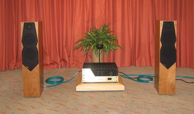 conrad-johnson MV60SE valve stereo power amplifier Avalon NP2 Evolution loudspeaker system