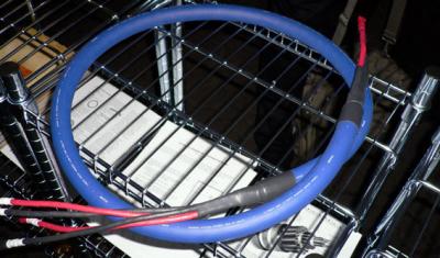 New flagship speaker cable from Cardas Audio - big, blue and beautiful!