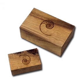Audiofreaks webshop - Golden Cuboids (Myrtle Wood Blocks) - Small